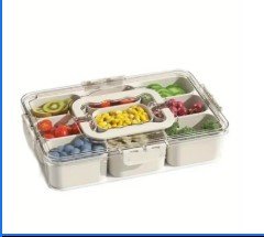 9 Compartments Rectangular